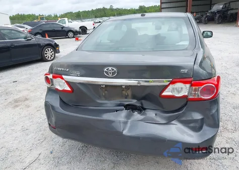 2011 Toyota Corolla Le z USA, uszkodzony, nr VIN 2T1BU4EEXBC737353